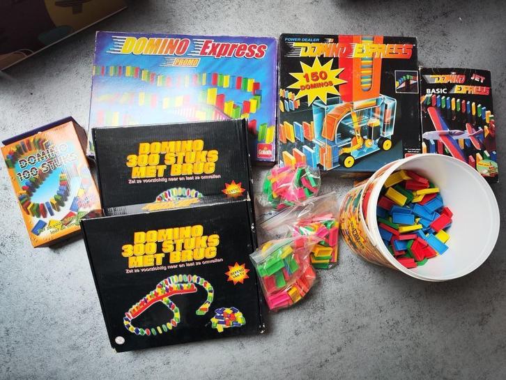 Domino expres, complete set!, Kinderen en Baby's, Speelgoed | Bouwstenen, Zo goed als nieuw, Overige merken, Ophalen
