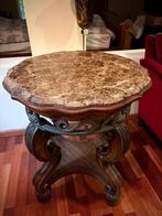 Round Table massive-wood & Marble Too, Ophalen