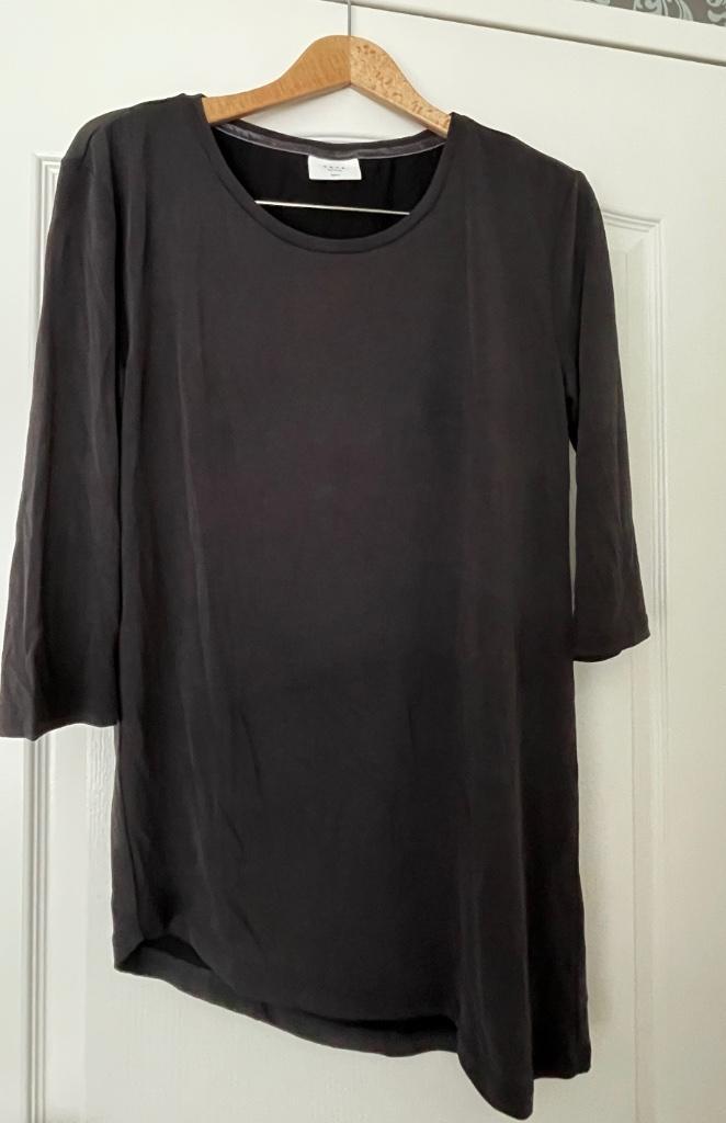 YAYA blauw/ grijs a symmetrisch modal tuniek nieuw maat S, Kleding | Dames, Blouses en Tunieken, Nieuw, Maat 36 (S), Blauw, Ophalen of Verzenden