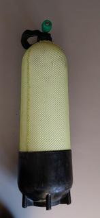 1)10L duikfles goed onderhouden DIN + INT adapter Net Voet, Watersport en Boten, Duiken, Ophalen of Verzenden, Zo goed als nieuw