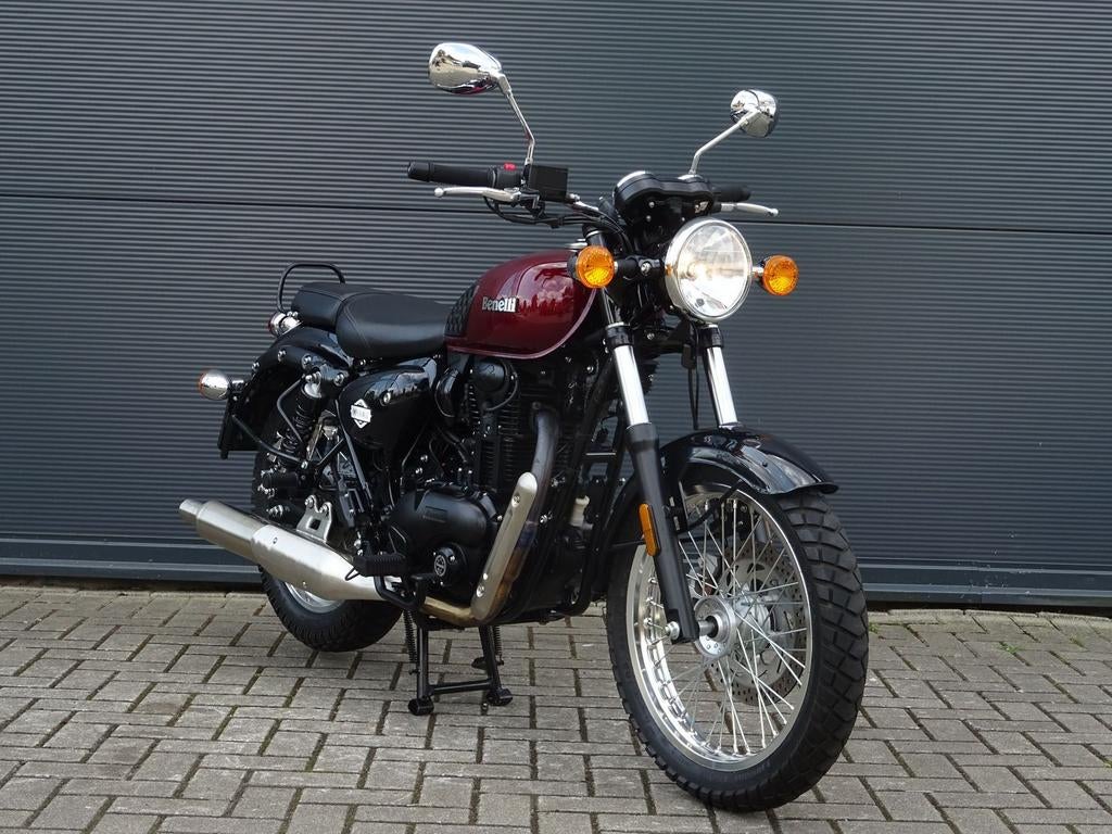 BENELLI IMPERIALE 400 2021 3037km ZGAN Handvatverwarming, Motoren, Motoren | Benelli, Bedrijf, Overig, 12 t/m 35 kW, Minimaal motorrijbewijs A2