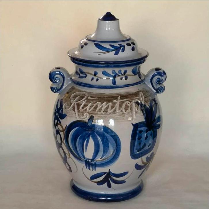 Vintage Grote RumTopf, Antiek en Kunst, Antiek | Vazen, Ophalen of Verzenden