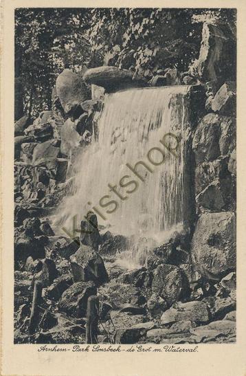 Arnhem - Park Sonsbeek -De Grot m Waterval [KRST007-4799 beschikbaar voor biedingen