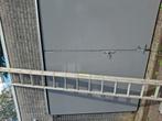 Alluminium opsteek ladder 2 delen 28 spots, Doe-het-zelf en Verbouw, Ladders en Trappen, Ophalen, Gebruikt, ., .
