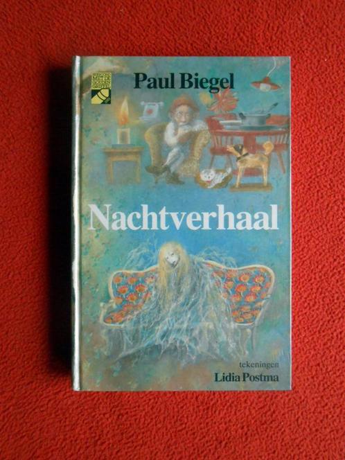 Paul Biegel: Nachtverhaal (zwart/wit editie), Boeken, Kinderboeken | Jeugd | onder 10 jaar, Zo goed als nieuw, Ophalen of Verzenden