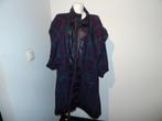 Henrik Vibskov wollen mantel ruiten apart model deels leerXL, Henrik Vibskov, Overige kleuren, Verzenden, Maat 46/48 (XL) of groter