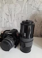 Sony a380 met 2 lenzen, Ophalen of Verzenden, Gebruikt