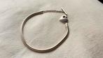 Zilveren Pandora armband, Ophalen of Verzenden, Gebruikt, Zilver