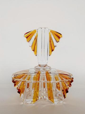 Dekseldoos Ernst Buder 1960 Kristal Vintage beschikbaar voor biedingen