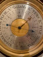 Antieke Franse Banjo Barometer van Hamel, Orleans, Ophalen