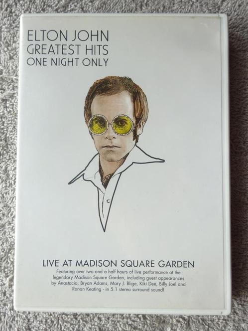 DVD..Elton John --- Greatest Hits // One Night Only, Cd's en Dvd's, Dvd's | Muziek en Concerten, Zo goed als nieuw, Alle leeftijden