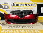 BUMPER Renault Clio 4 + Grill 2012-2016 VOORBUMPER 2-F2-6217, Gebruikt, Ophalen of Verzenden, Bumper, Voor