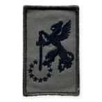 Mouwembleem 41 Gemechaniseerde Brigade GVT oud model, Verzenden, Landmacht, Nederland, Embleem of Badge