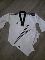 Adidas Taekwondo Pak - Maat M, 160 cm, Taekwondo, Vechtsportpak, Zo goed als nieuw, Maat M