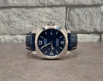 Panerai Luminor Marina 44mm blue PAM 01313 watch only 2xband beschikbaar voor biedingen