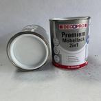 DecoPro Premium Meubellak Lak Verf Wit 750ml, Doe-het-zelf en Verbouw, Verf, Beits en Lak, DecoPro, Wit, Nieuw, Ophalen of Verzenden