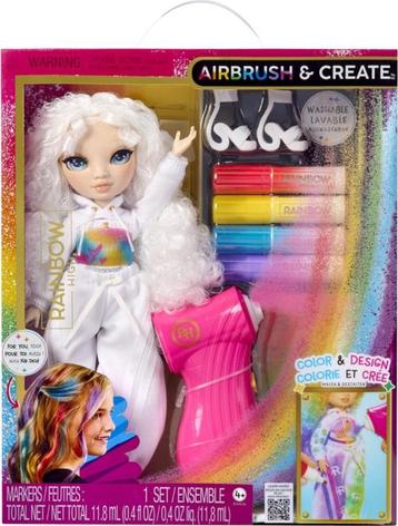 Rainbow High Air Brush & Create-modepop beschikbaar voor biedingen