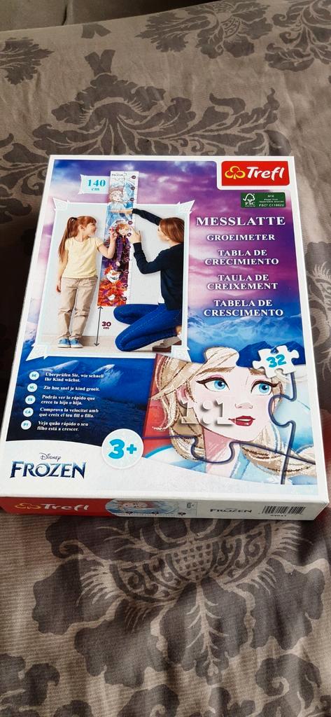 Frozen puzzel groeimeter 3+ jaar zgan, Kinderen en Baby's, Speelgoed | Kinderpuzzels, Zo goed als nieuw, Ophalen of Verzenden