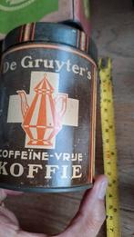Vintage De Gruyter's Koffieblik coffeinevrij, Ophalen of Verzenden