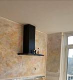 Complete Ikea zwarte wandafzuigkap, Witgoed en Apparatuur, Afzuigkappen, Ophalen, Gebruikt, Wandschouwkap, Vrijstaand