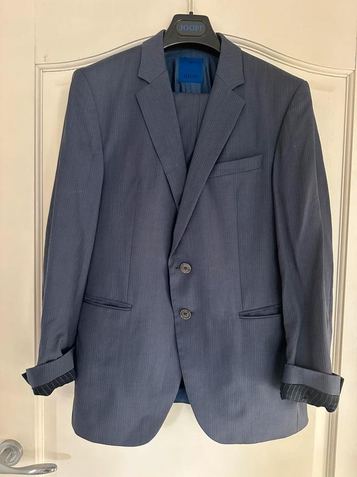 Kostuum Joop!, Kleding | Heren, Kostuums en Colberts, Zo goed als nieuw, Maat 48/50 (M), Blauw, Ophalen of Verzenden