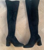 Lola Gruz knie laarzen mt 38.5-39, Ophalen of Verzenden, Zo goed als nieuw, Zwart, Hoge laarzen