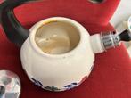 Boch Belgium boerenbont Theepot - Vintage, Gebruikt, Div, Ophalen of Verzenden, Div