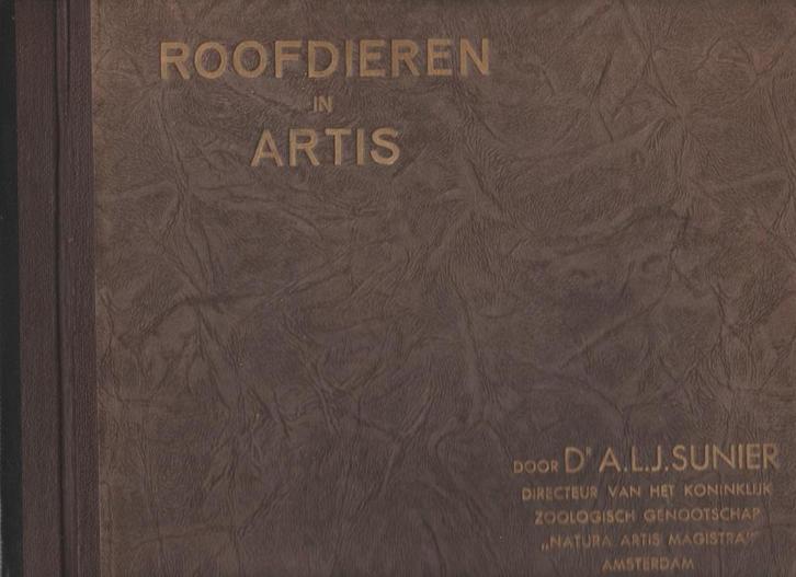 1932 roofdieren artis kahrel groningen thee roofdier jager, Boeken, Prentenboeken en Plaatjesalbums, Gelezen, Plaatjesalbum, Ophalen of Verzenden