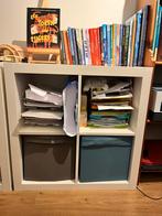 4x IKEA Kallax open kast 77x77 wit, Huis en Inrichting, Kasten | Boekenkasten, Ophalen, Gebruikt, 25 tot 50 cm, Minder dan 100 cm