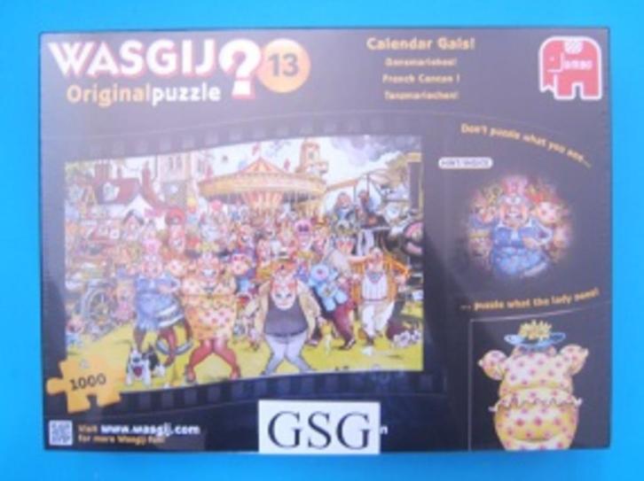 Wasgij 13 (dansmariekes) 1000 st nr. 01956-02, Hobby en Vrije tijd, Denksport en Puzzels, Zo goed als nieuw, 500 t/m 1500 stukjes