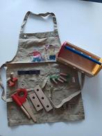 Buurman en buurman houten klus set met schort, Ophalen, Gebruikt, Overige typen