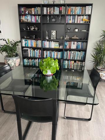 Design Tafel, Stoelen Mattio Grasser & Boekenkast Set ikea beschikbaar voor biedingen