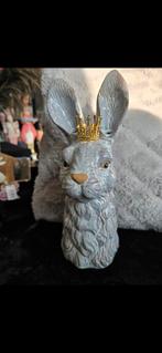 Konijn beeldje met kroon, Ophalen of Verzenden, Nieuw