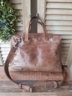 Echt leren laptop tas bruin van dure merk Plevier, Sieraden, Tassen en Uiterlijk, Tassen | Schoudertassen, Overige merken, Bruin