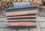Kleinere bijzondere antieke accordeon met wat huiswerk., Overige merken, Gebruikt, Overige formaten, Toetsaccordeon