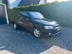 Peugeot 106 1.6 16V GTI 3DR 2002 Zwart, Auto's, Peugeot, Voorwielaandrijving, Stof, 4 cilinders, 400 kg