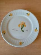 Bord exclusief Libelle gele lis, Ophalen of Verzenden, Overige stijlen, Bord(en)