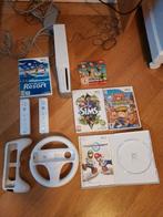 Nintendo Wii met spelletjes en 2 controllers, Spelcomputers en Games, Spelcomputers | Nintendo Wii, Ophalen of Verzenden, Gebruikt