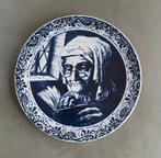 Vintage Delfts Blauw Boch La Louvière, Antiek en Kunst, Antiek | Wandborden en Tegels, Ophalen
