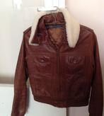 Leren jas maat m, Kleding | Dames, Ophalen of Verzenden, Zo goed als nieuw, Maat 38/40 (M), Zwart
