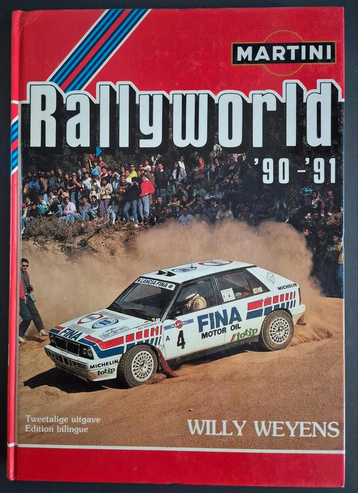 Rally World 1990-1991 / Martini / Willy Weyens / Ned-Frans, Boeken, Auto's | Boeken, Zo goed als nieuw, Algemeen, Ophalen of Verzenden