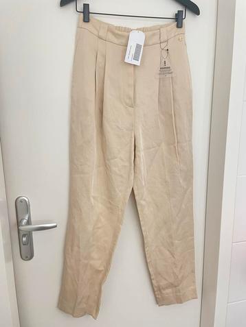 Josh V Pantalon Beige - Maat S - Nieuw! beschikbaar voor biedingen