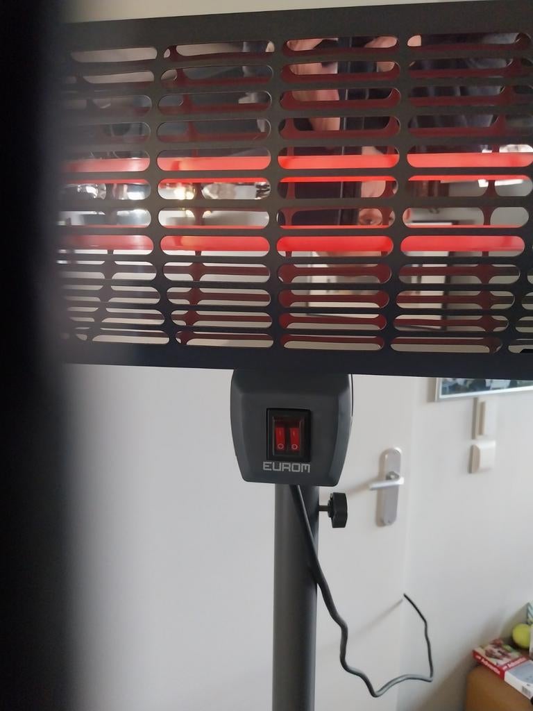 Terras verwarming, Ophalen, Zo goed als nieuw
