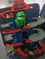 Hot wheels xxl garage & hot wheels monster truck arena, Ophalen, Zo goed als nieuw