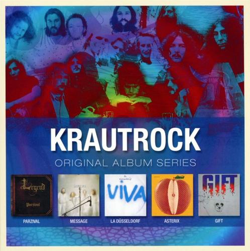 Krautrock - Original Album Series - 5 CDs, Cd's en Dvd's, Cd's | Rock, Nieuw in verpakking, Poprock, Verzenden