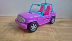 Barbie Jeep - Roze/Paars, Ophalen of Verzenden, Zo goed als nieuw, Meisje