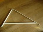 Schadebo plankdrager met schoor ijzergelakt wit 330x495 mm, Ophalen of Verzenden, Zo goed als nieuw
