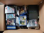 Playstation 2 met grote partij games. 61 games., Spelcomputers en Games, Ophalen, Zo goed als nieuw, Met 2 controllers