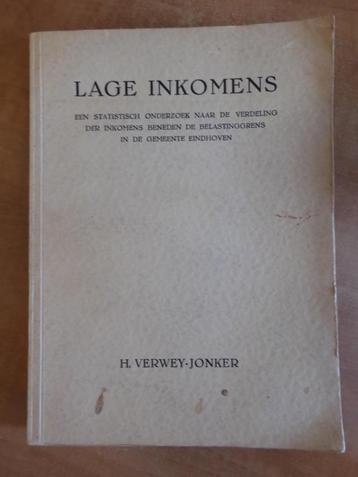 Lage inkomens, armoede in Eindhoven, H. Verwey-Jonker (1943) beschikbaar voor biedingen