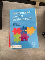 L.A.J. Spaans - Hoofdzaken van het bestuursrecht, Ophalen of Verzenden, Zo goed als nieuw, L.A.J. Spaans; A.B. Blomberg; F.C.M.A. Michiels